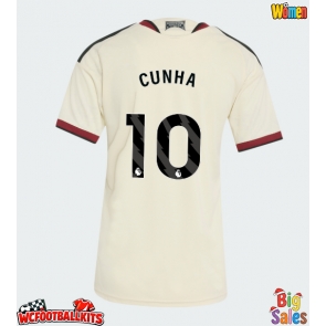 Manchester United Matheus Cunha #10 Replica Third Stadium Shirt for Women 2026-27 Short Sleeve